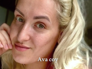 Ava_coy