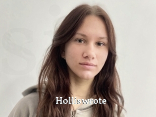 Holliswrote