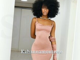 Kahannamontrese