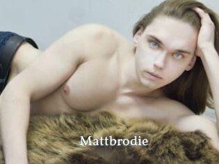 Mattbrodie