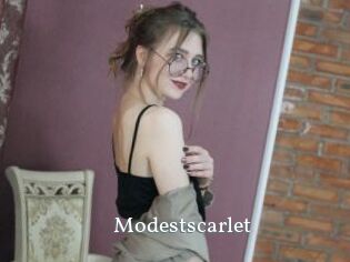 Modestscarlet