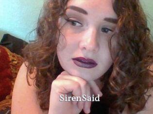 SirenSaid