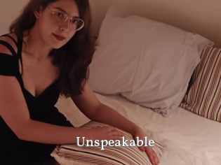 Unspeakable
